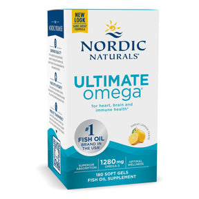 Ultimate Omega Softgels 180 softgels Cytryna Nordic Naturals Sklep Nordic.pl
