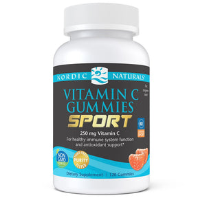 Vitamin C Gummies Sport 120 gummies Mandarynka Nordic Naturals Sklep Nordic.pl